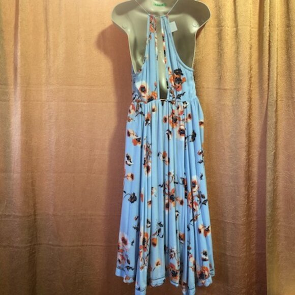 Cooperative by Urban Outfitters, Blue floral sundress, size 4 - Picture 3 of 8